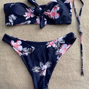 Zaful floral print bikini